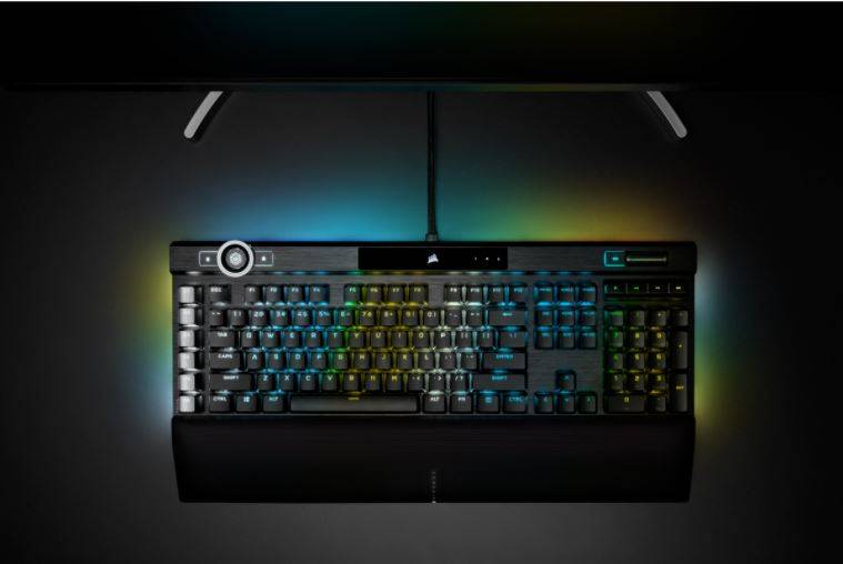 Corsair K100 RGB Optical-Mechanical Wired Corsair OPX Switch Keyboard