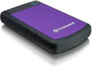 Transcend 1TB Rugged USB3.0 Hard Drive 2.5" - Purple