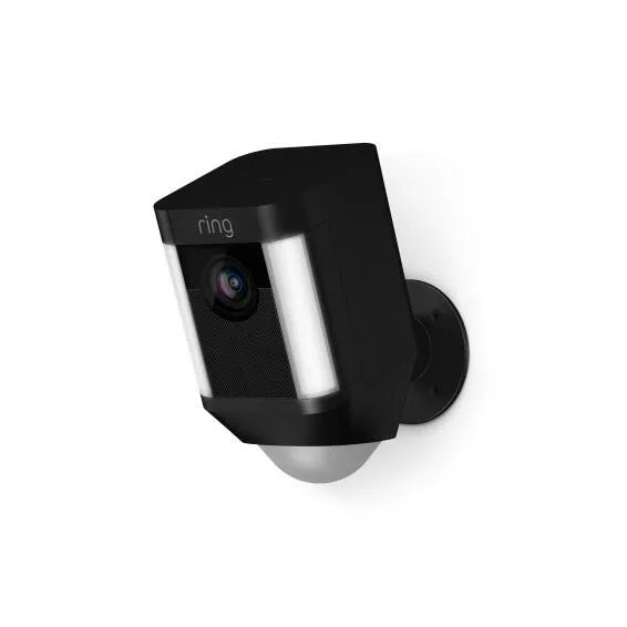 Ring Spotlight Cam Plus Battery - Black-0