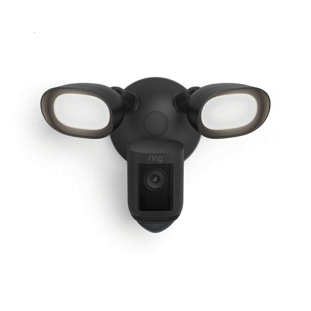 Ring - Floodlight Cam Wired Pro - Black - MEA
