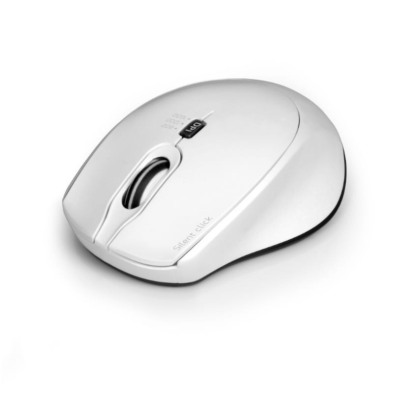 PORT MOUSE SILENT RF WHT