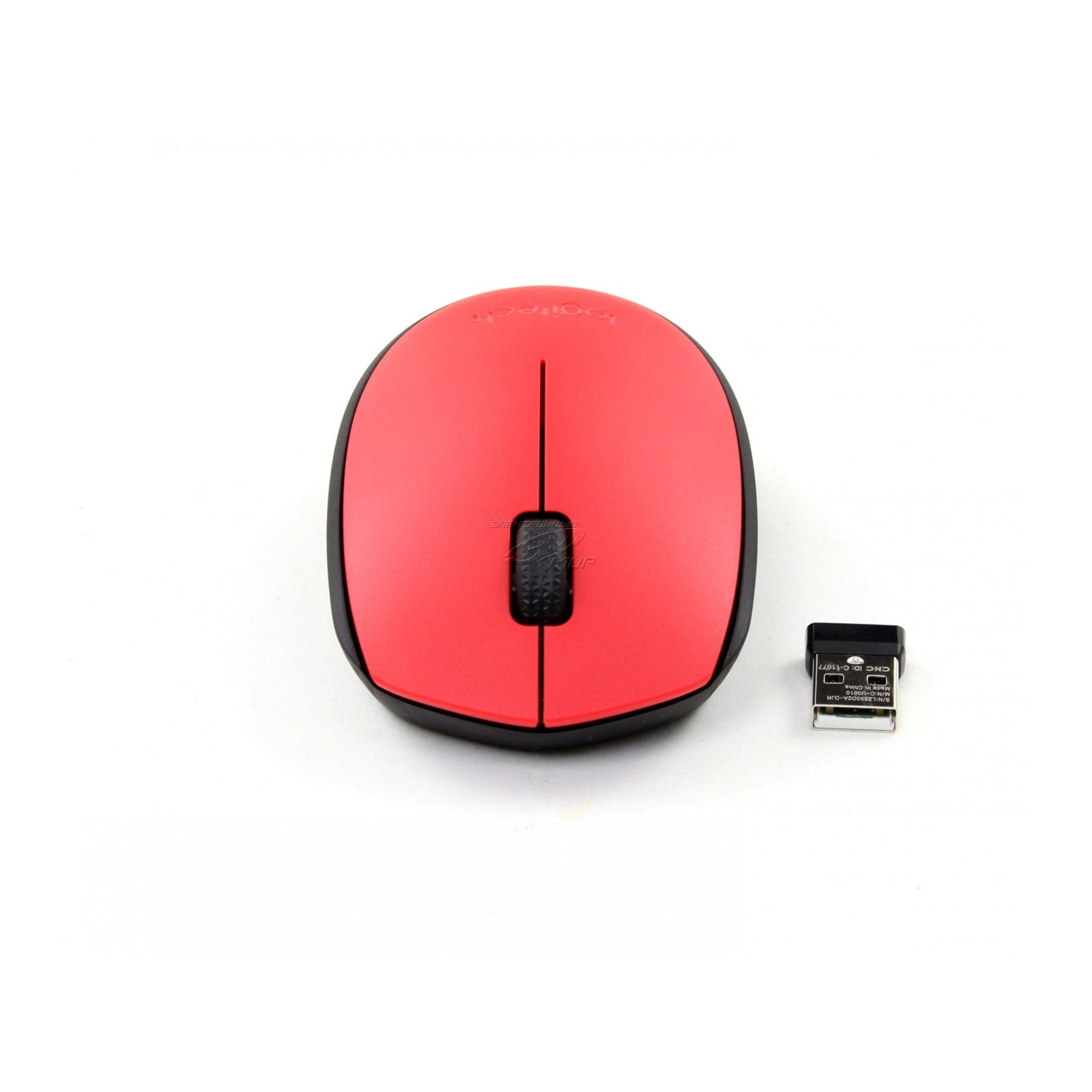 LOGITECH M171 WIRELESS MOUSE, RED-0