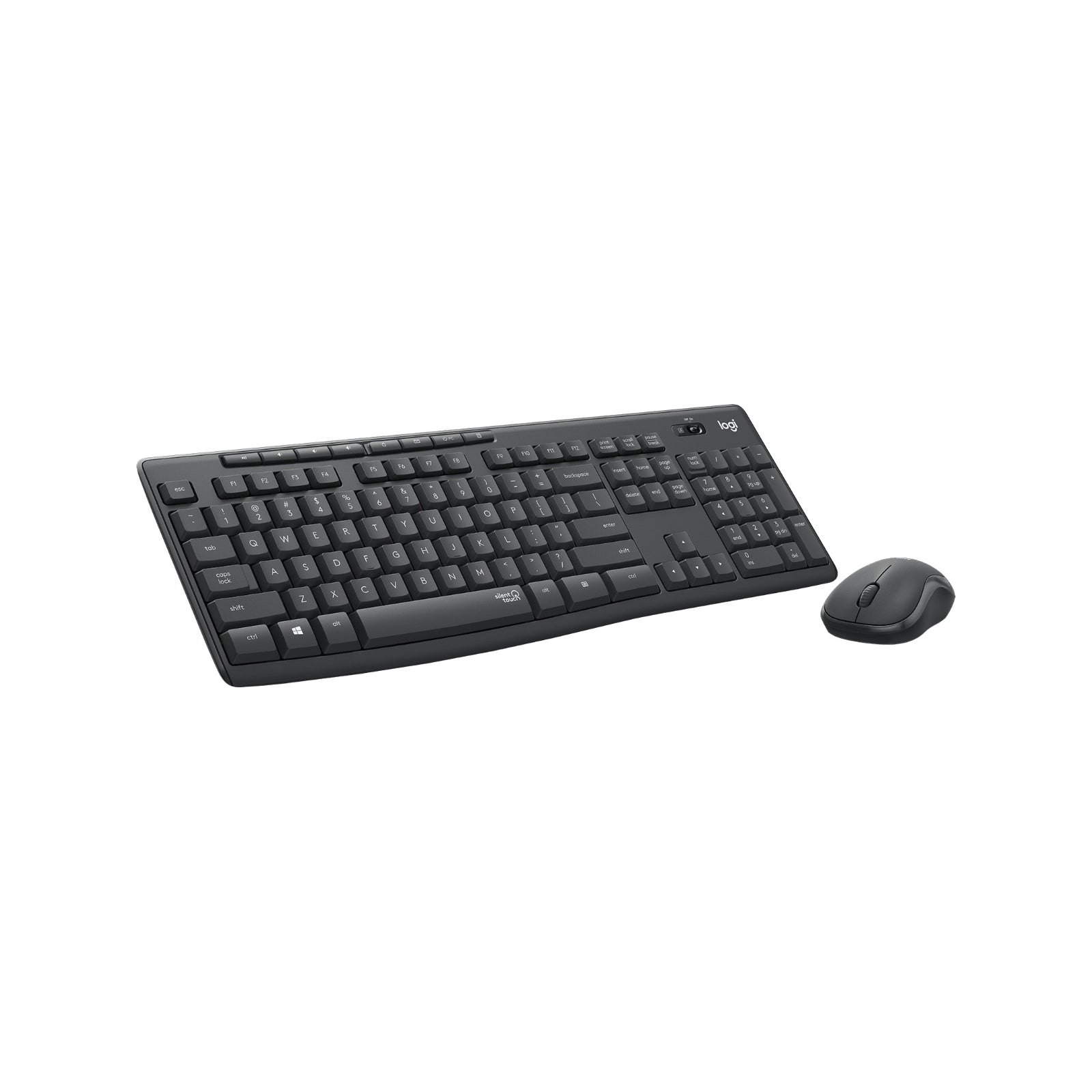 LOGITECH MK295 WIRELESS SILENT KEYBOARD AND MOUSE COMBO, GRAPHITE-0