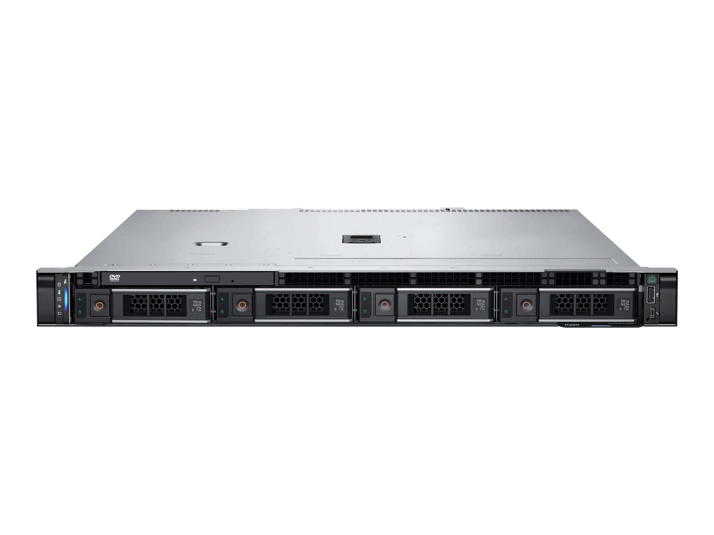 PE R250/Chassis 4 x 3.5" Hot Plug Hard Drives/Xeon E-2314/16GB/1x2TB Hard Drive SATA 6Gbps 7.2K 512n 3.5in Hot-Plug/Rails/Bezel/Broadcom 5720 Dual Port/iDRAC9 Basic 15G/450W/3yr Basic Onsite-0