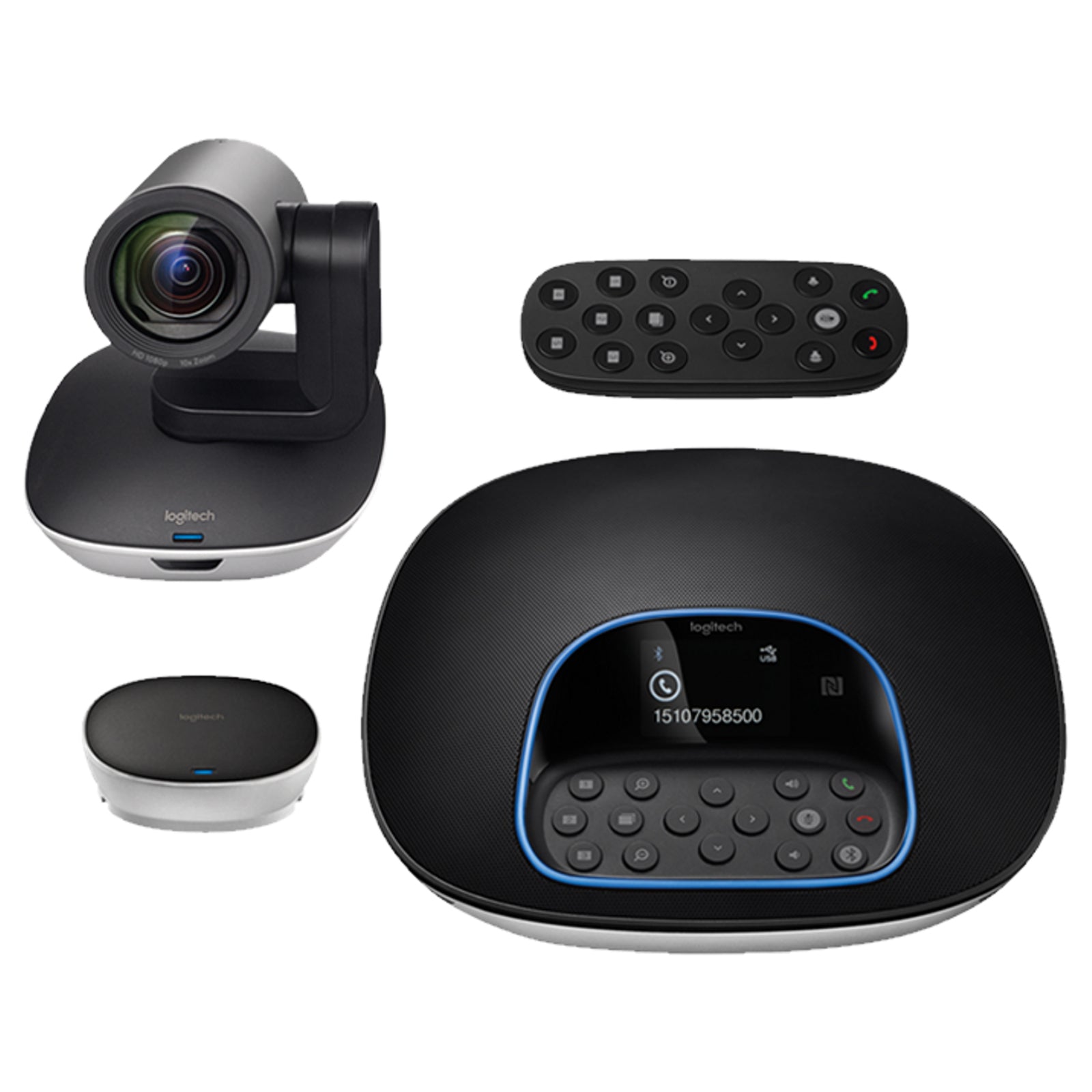 LOGITECH GROUP VC PACKAGE FOR MID TO LARGE MEETING ROOMS-0