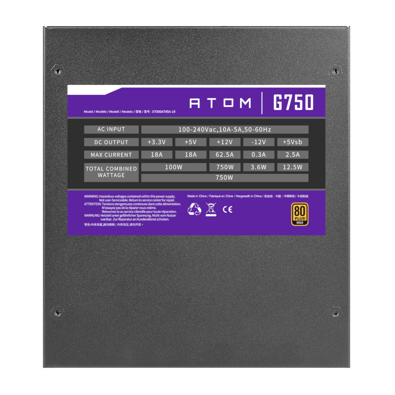 ANTEC PSU ATOM G 750W MODULAR