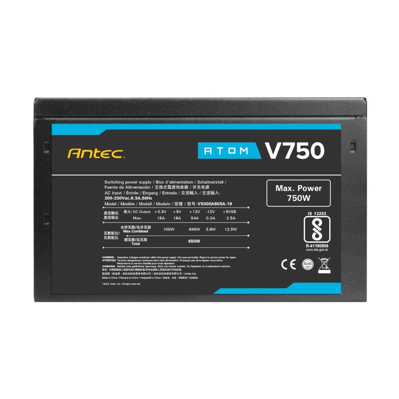 ANTEC PSU ATOM V 750W NON-MOD-4