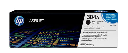 HP 304A Color LaserJet CP2025 Black Print Cartridge