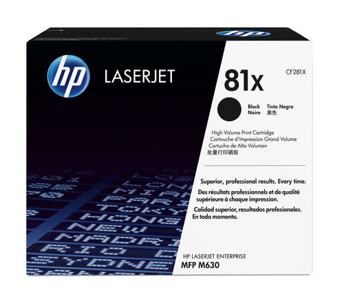 HP 81X Black Toner Cartridge-0