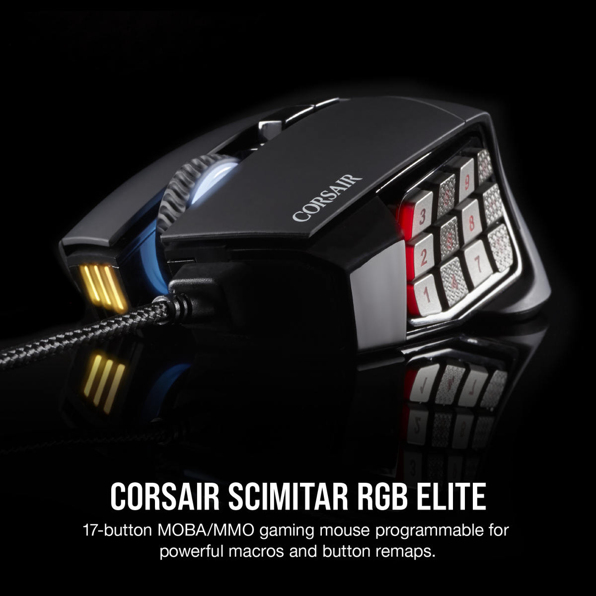 Corsair SCIMITAR RGB ELITE Optical Gaming Mouse