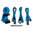 Corsair Premium Individually Sleeved PSU Cable Kit Starter Package - Blue