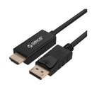 Orico Display Port to HDMI 1.8m Cable - Black - Platinum Selection