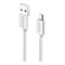Orico Micro USB Braided Charging Data 1m Cable Silver - Platinum Selection