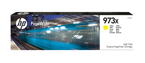 HP 973X High Yield Yellow Original PageWide