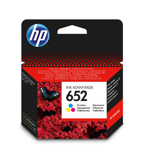 HP 652 Tri Colour Ink Cartridge - Ia 38