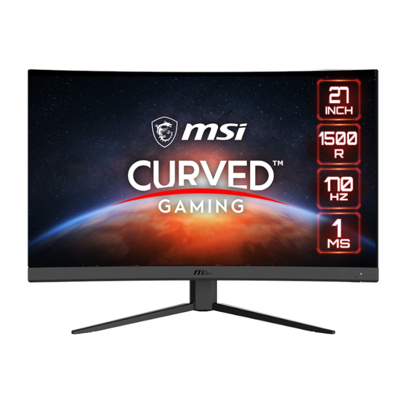 MSI Optix G27CQ4 E2 Curved Gaming Monitor 170Hz VA Anit Glare Free Sync 27" 1500R-Black-0