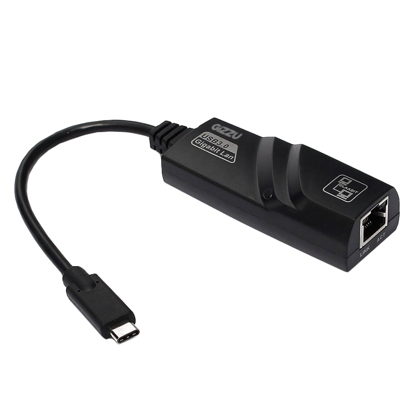 Gizzu High Speed Type-C to Gigabit Lan Adapter Poly-0