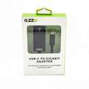 GIZZU USB-C to Gigabit Adapter - Black - Platinum Selection