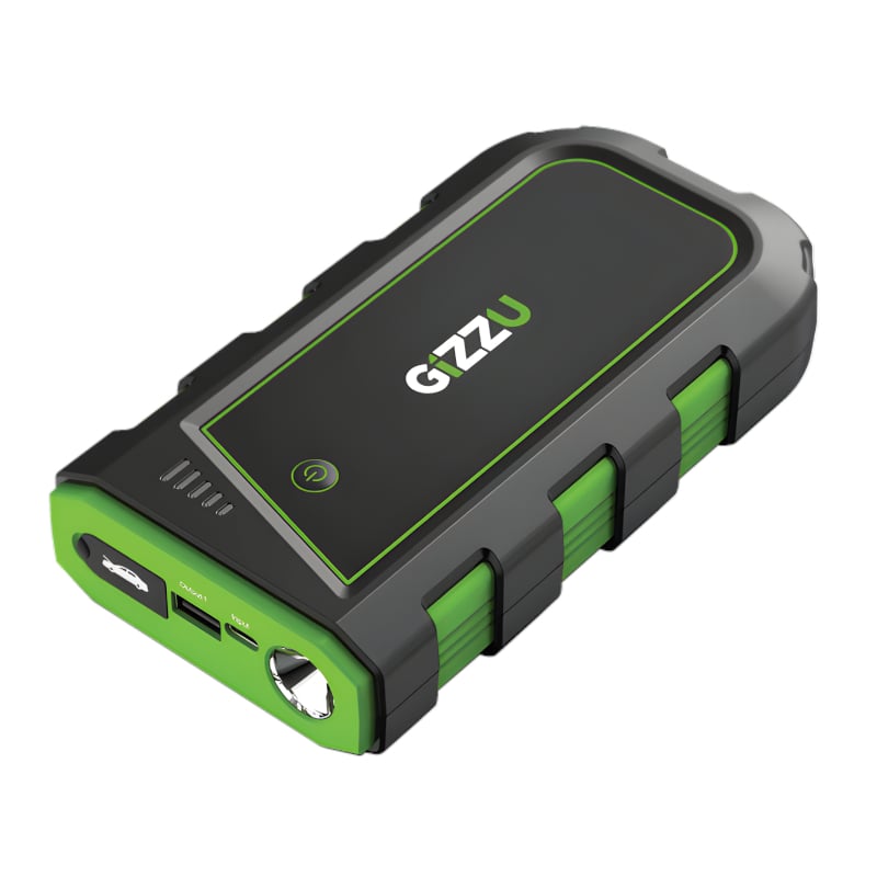 GIZZU 2000A Jump Starter 16400mAh - Black-1