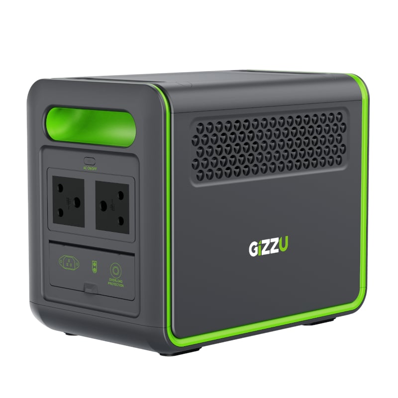 GIZZU HERO 1024WH/1000W UPS FAST CHARGE LIFEPO4 PORTABLE POWER STATION-2
