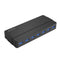 Orico 7 Port Additional Power USB3.0 Hub - Black - Platinum Selection