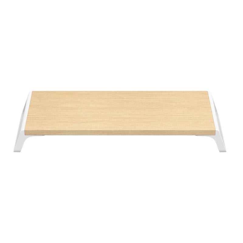 Orico Monitor Stand Riser Wood+ABS - White