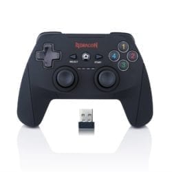 REDRAGON HARROW WIRELESS X/D-INPUT(DIGITAL/ANALOG) PC CONTROLLER BLACK - Platinum Selection