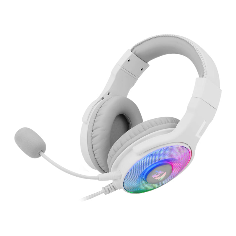 Redragon PANDORA 2 USB + 3.5mm Aux 7.1 RGB Gaming Headset - White