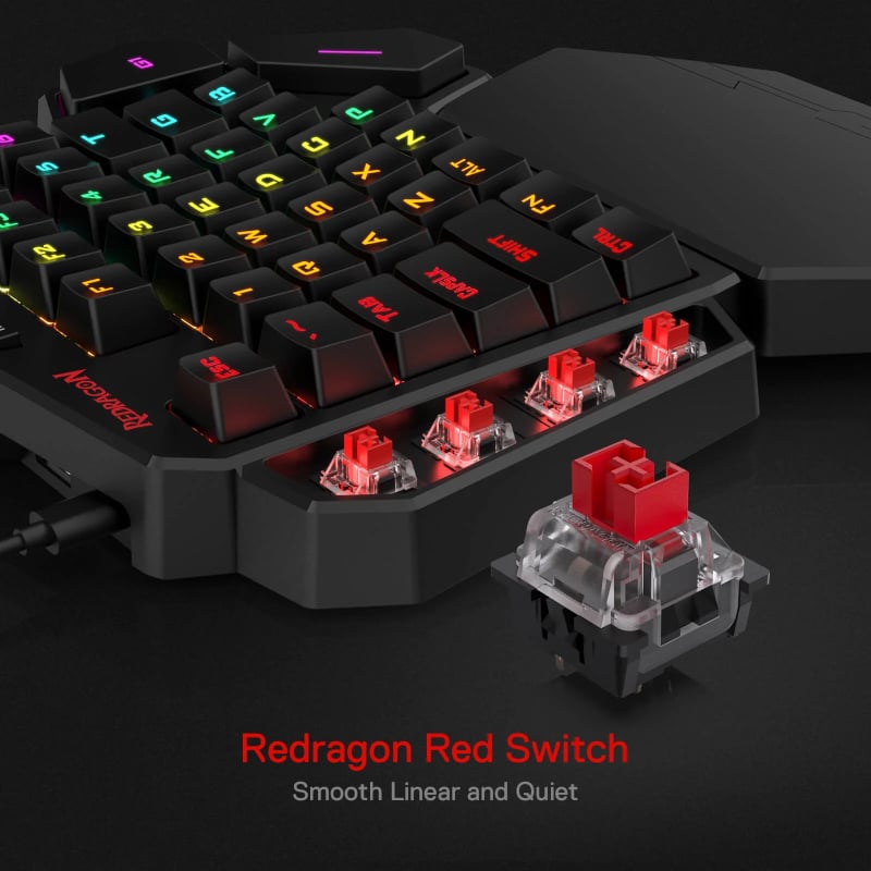 REDRAGON KB MECH DITI ELITE PRO RGB-4