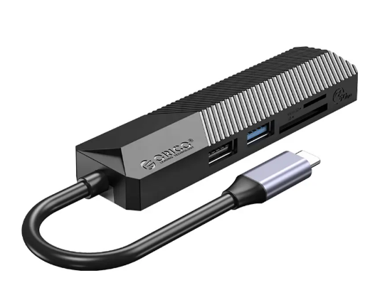 ORICO 5 In 1 Multi Port SD&TF USB3.0 USB2.0 Portable Mini Docking Station Type-C To USB (UNBOXED DEAL)