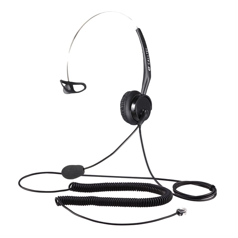 Calltel T400 Mono-Ear Noise-Cancelling Headset - RJ9 Standard (UNBOXED DEAL)