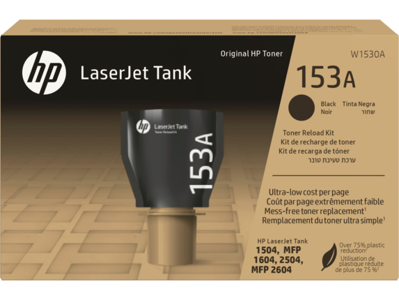 HP 153A Black Original LaserJet Tank Toner Reload Kit-0