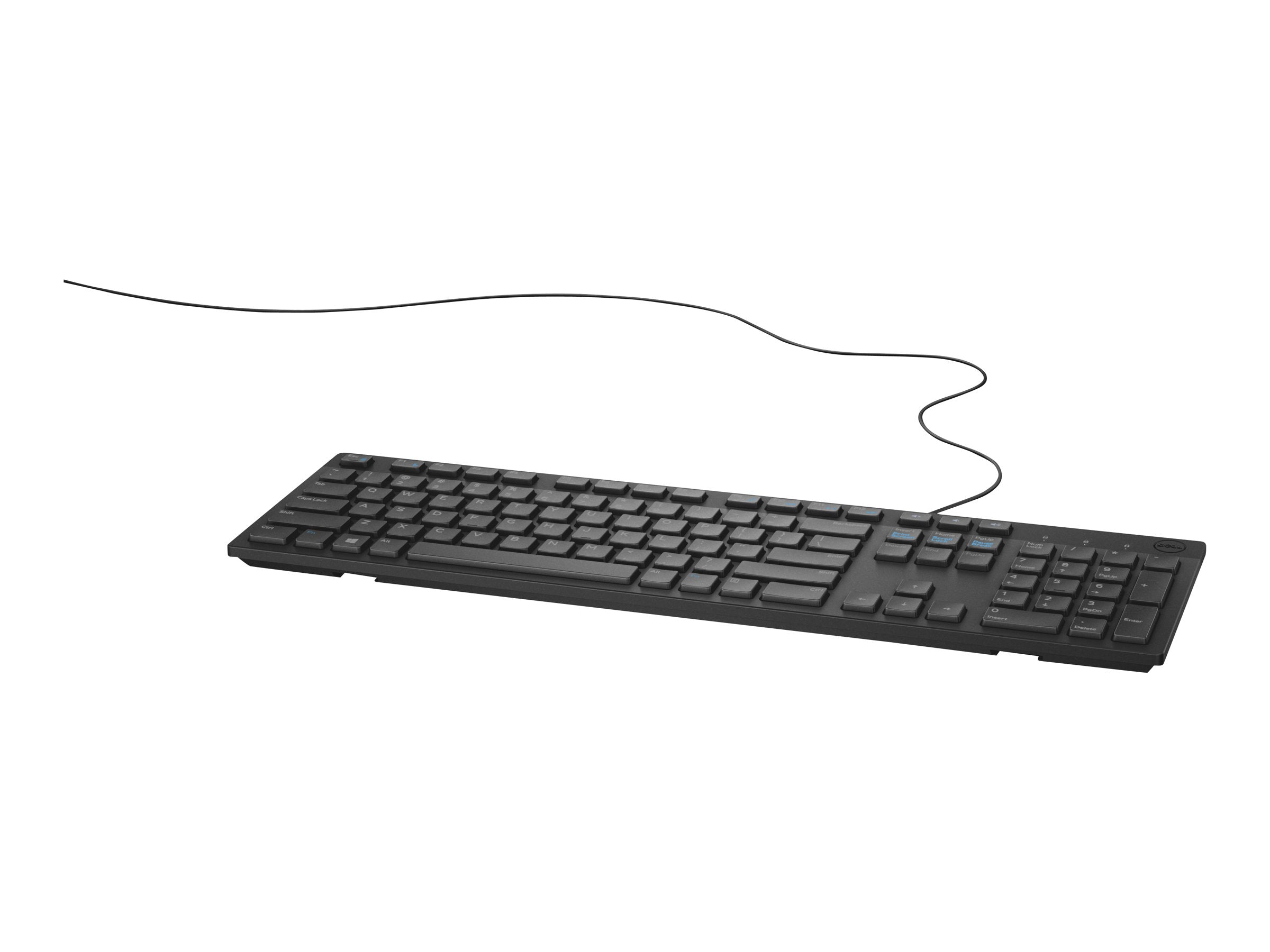 Dell Multimedia Keyboard-KB216 - UK (QWERTY) - Black