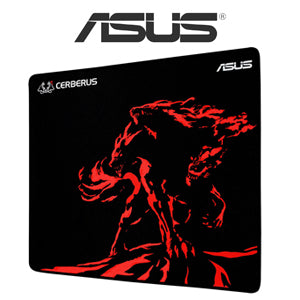 ASUS Cerberus Mat Plus Gaming Mousepad - Black/Red