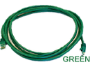 RCT - CAT6 PATCH CORD (FLY LEADS) 0.5M GREEN