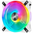Corsair CO-9050104-WW QL120 iCUE RGB LED 120mm PWM White With Lighting Node CORE Case Fan - 3 Pack