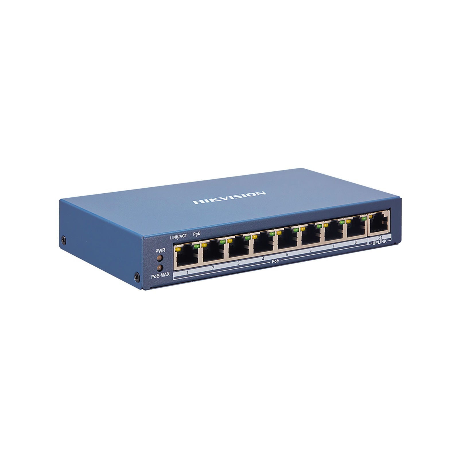 HIKVISION 8 PORT FAST ETHERNET SMART POE SWITCH-0
