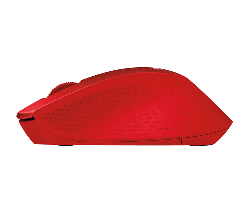 Logitech M330 Silent Plus Wireless Mouse (Red)