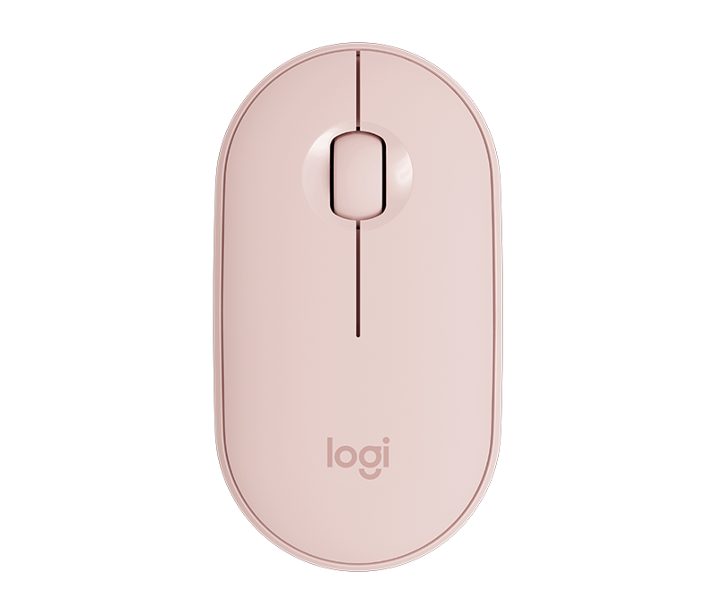 Logitech M350 Pebble Pink - 910-005718 wireless mouse
