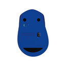 Logitech M330 Silent Wireless Optical Mouse (Blue)