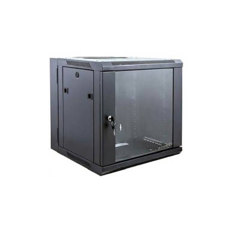 RCT Cabinet Wallmount  6U 600Wx450D; Perforated Door;50kg load