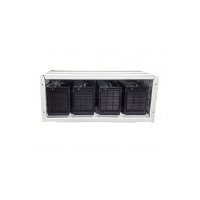 RCT BATTERY BOX FOR 4 X 200AH DEEP CYCLE BATTERIES (WHEELS SOLD SEPARATELY)