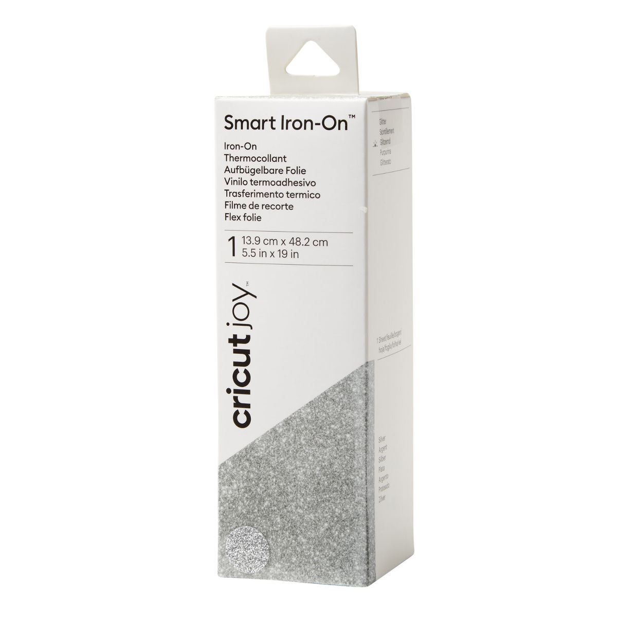 2008067 - Cricut Joy Smart Iron-On 14x48cm (Glitter Silver) .