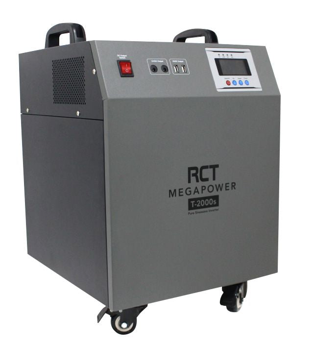 RCT MegaPower 2KVA/2000W Inverter Trolley With 2 x 100AH Battery
