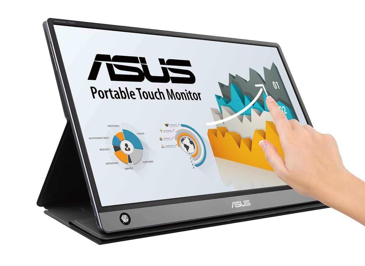 ASUS ZenScreen Touch MB16AMT 15.6" FHD Portable Monitor