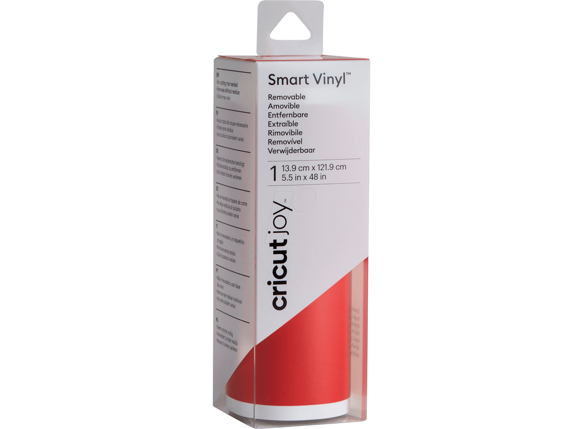 2008042 - Cricut Joy Smart Vinyl Removable 14x122cm (Cardinal Red).