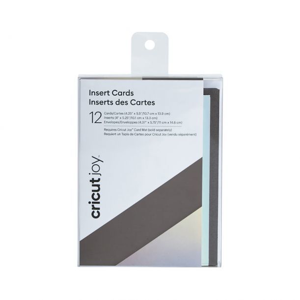 2008043 - Cricut Joy Insert Cards 12-pack (Grey/Holo); .