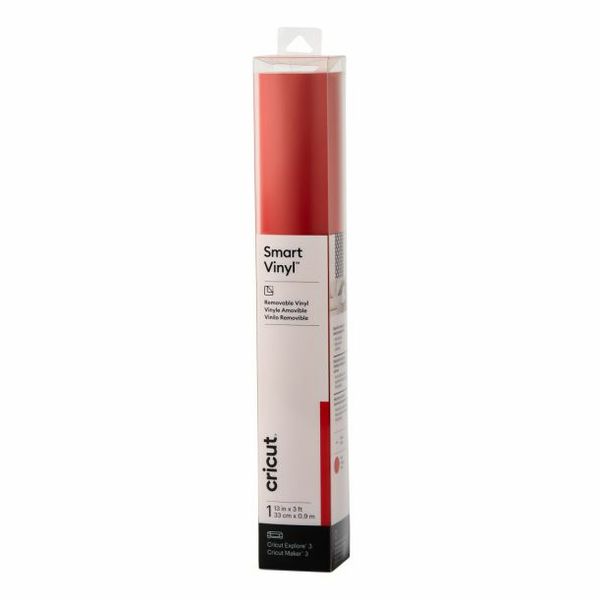2008646: Cricut Smart Vinyl Removable 33X91Cm 1 Sheet (Red)