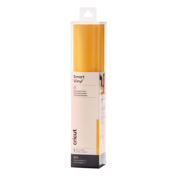 2008657 - Cricut Smart Vinyl Permanent 33x366cm 1 sheet (Maize Yellow)