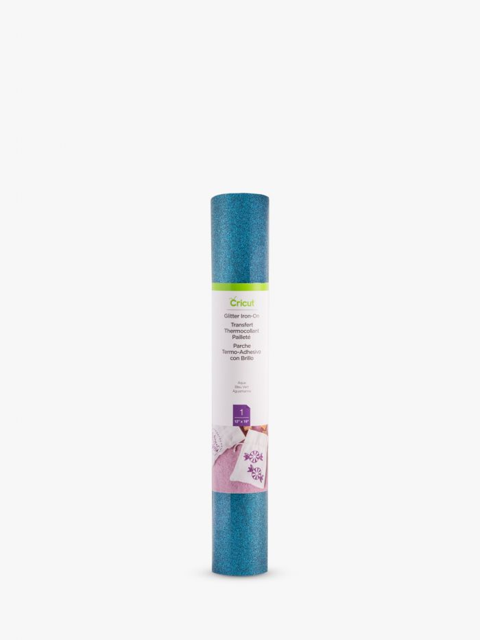 2003122 - Cricut Glitter Iron-On  30x48cm (Aqua)